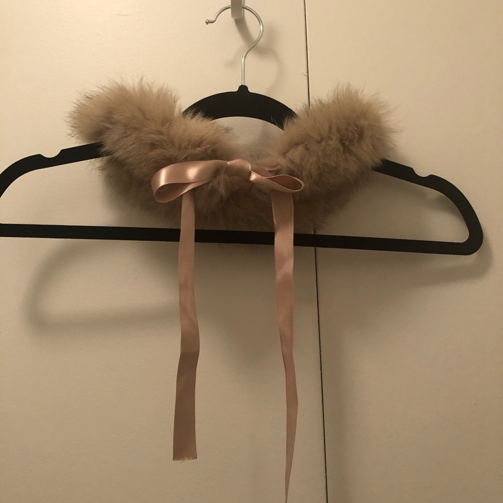fur neck covering